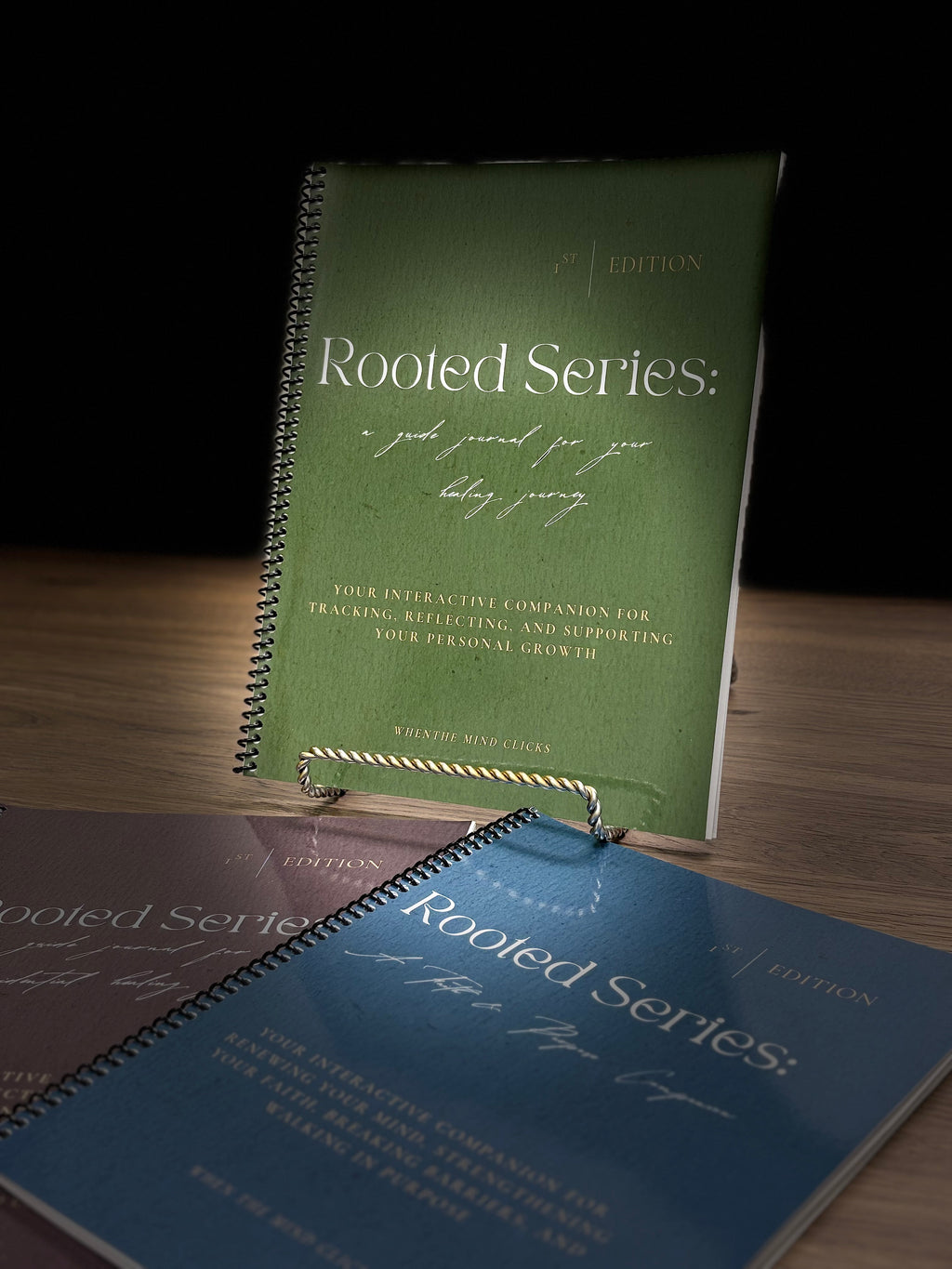 Rooted Series Interactive Journal - Mental Health Book for Healing Journey (Humanities & Social Sciences, Self-Care Resource)