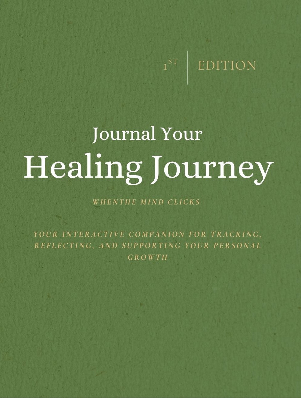 Rooted Series Interactive Journal - Mental Health Book for Healing Journey (Humanities & Social Sciences, Self-Care Resource)
