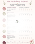 Wellness Check-in Worksheet - Free Download