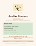 Understanding Your Thought Patterns: Awareness and Exercises for Cognitive Distortions & Growth