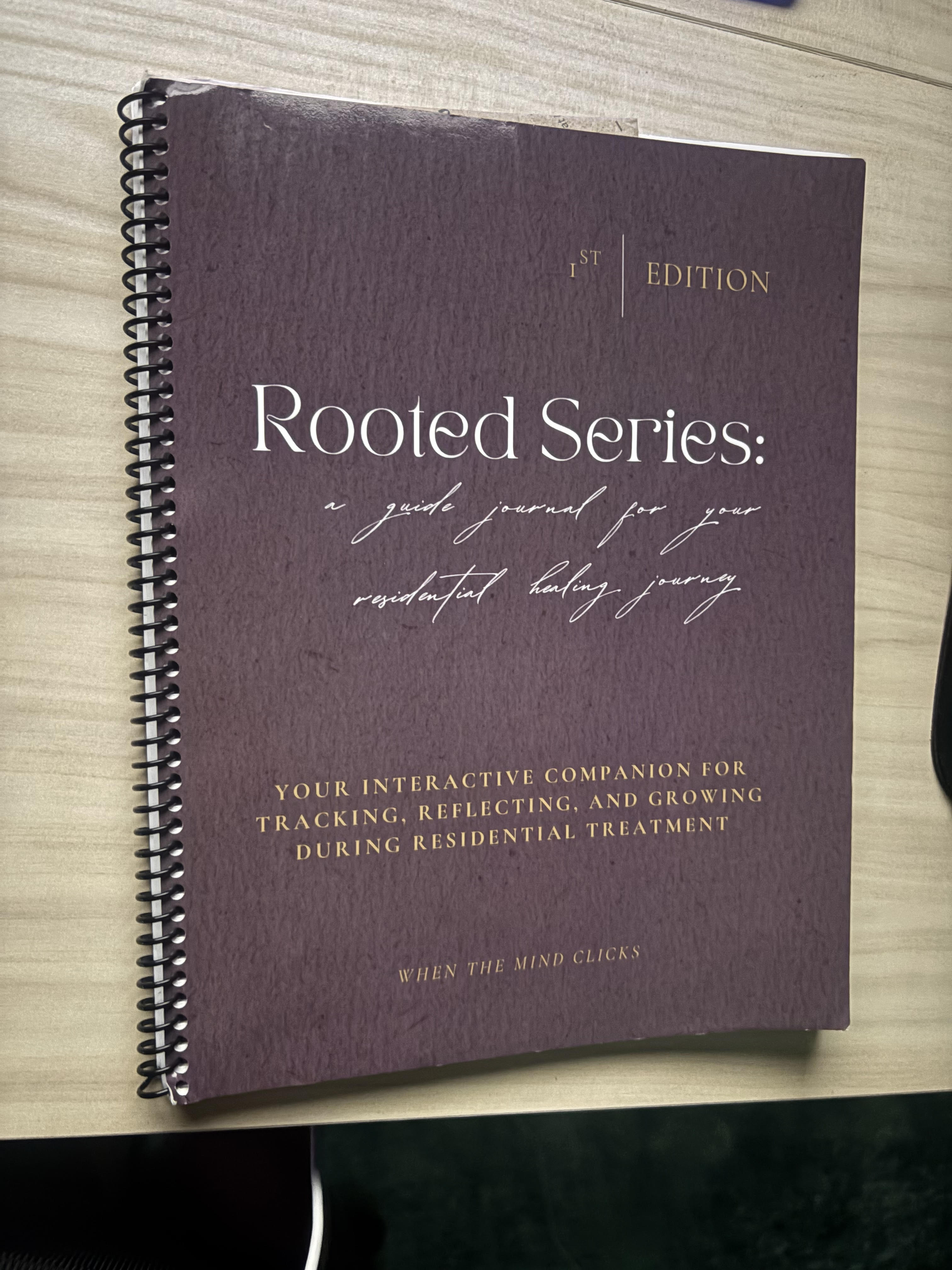 Rooted Series: Residential Treatment Journal