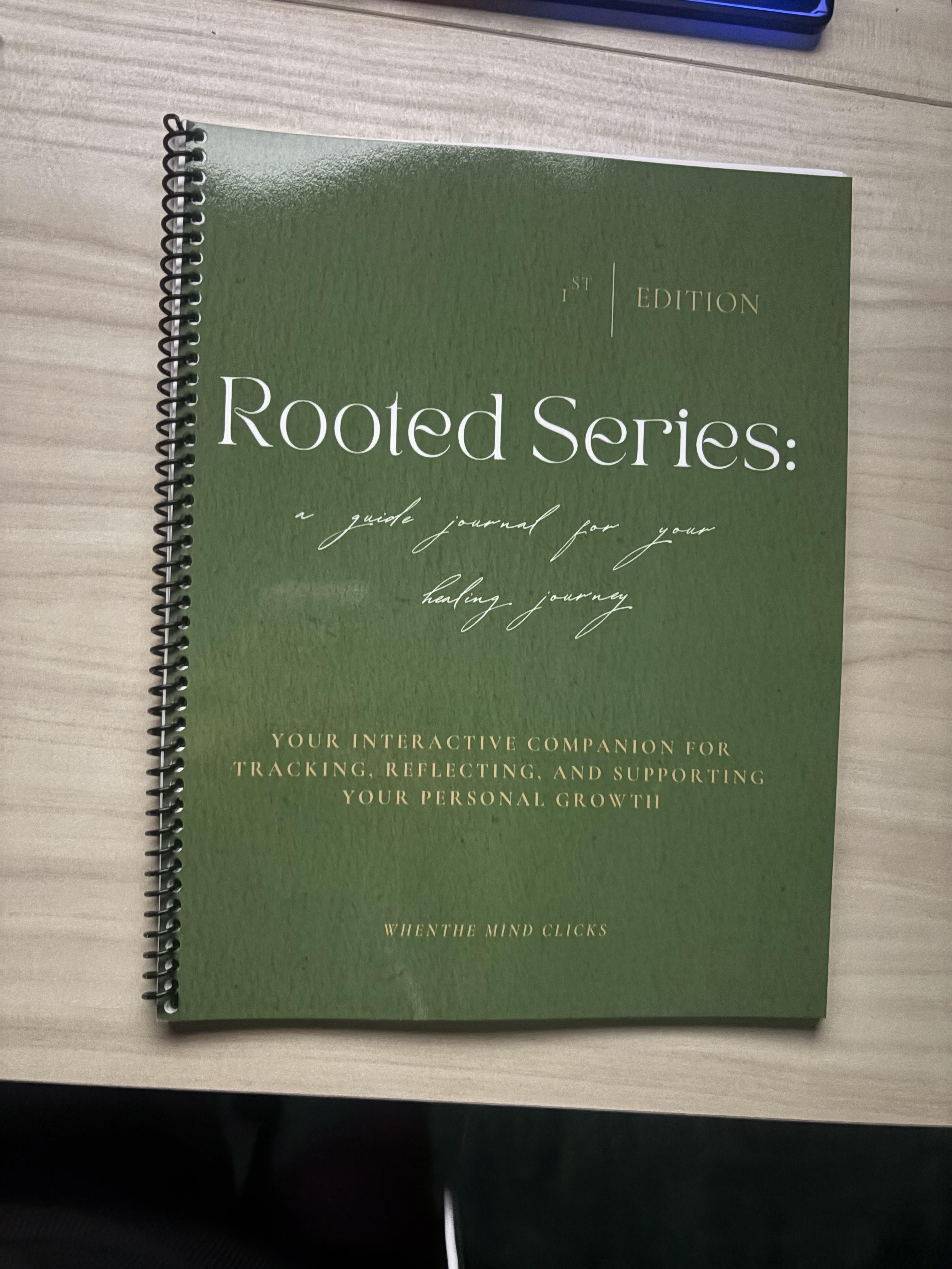 Rooted Series: An Interactive Journal for Your Healing Journey