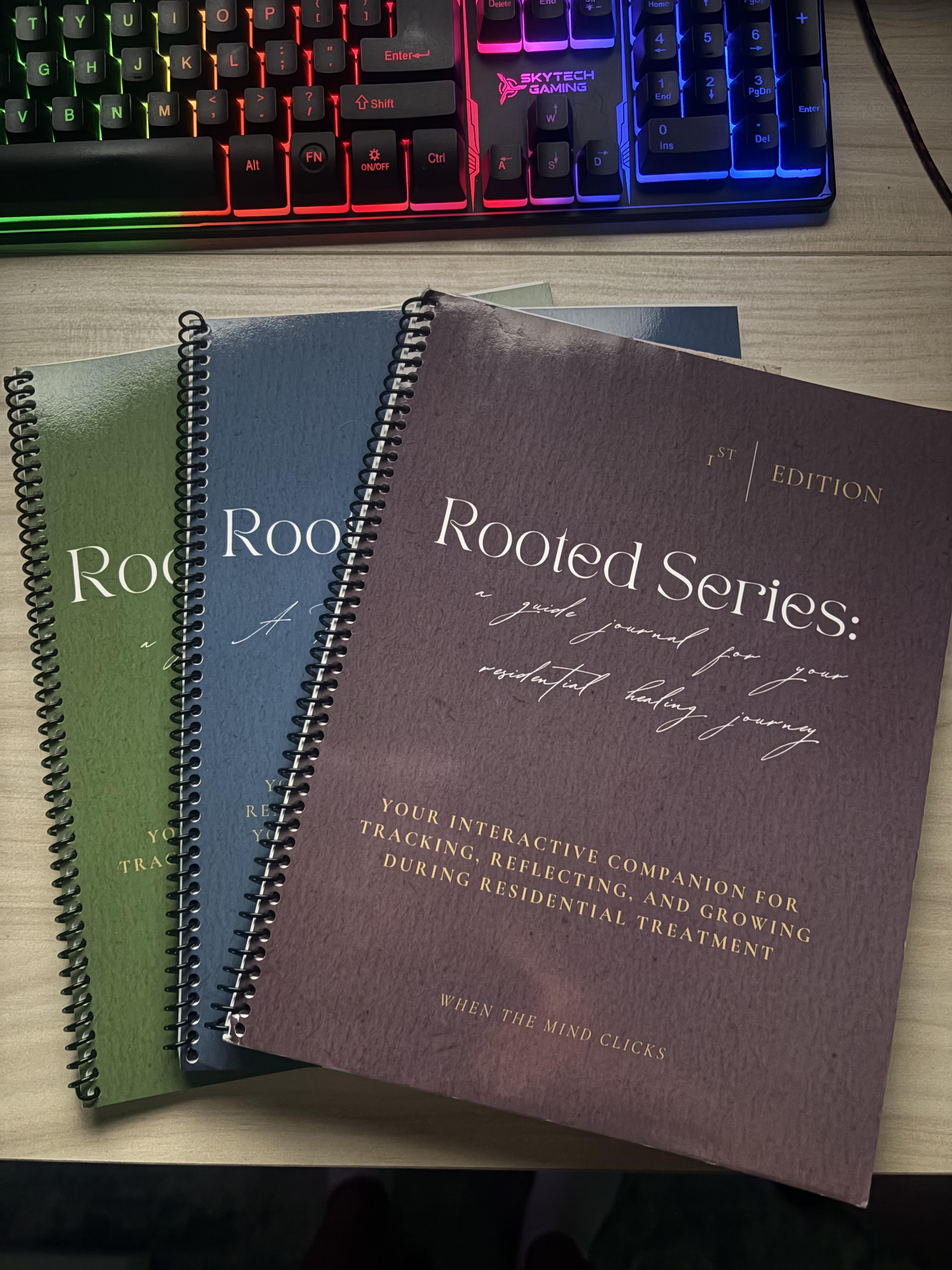 Rooted Series: An Interactive Journal for Your Healing Journey